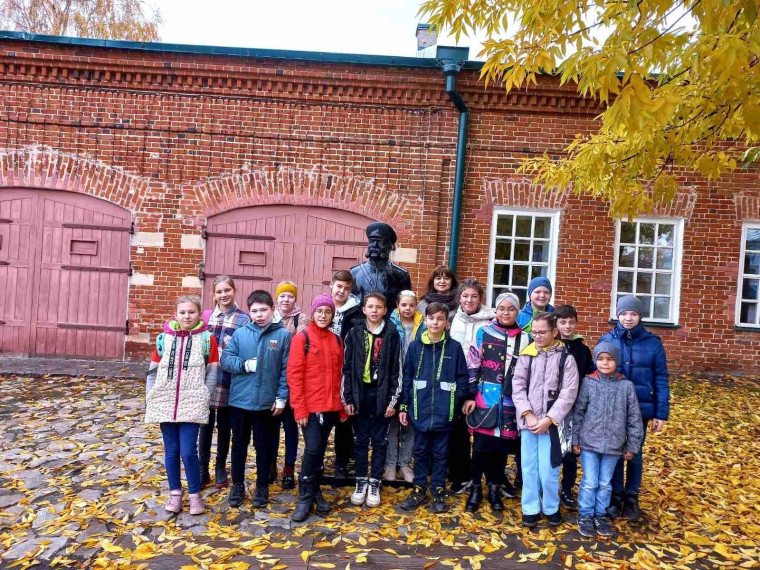 В Музее пожарной охраны.